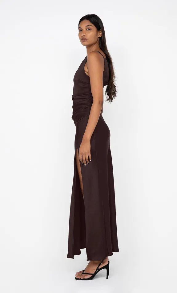 Bec Bridge Dresses THE DREAMER MAXI DRESS Dark Chocolate 8211 Women
