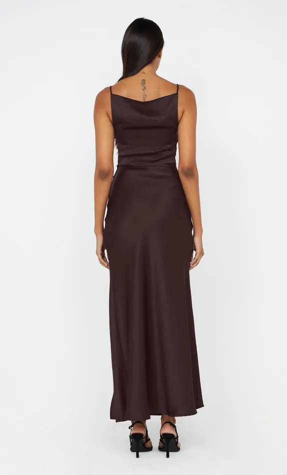 Bec Bridge Dresses THE DREAMER MAXI DRESS Dark Chocolate 8211 Women