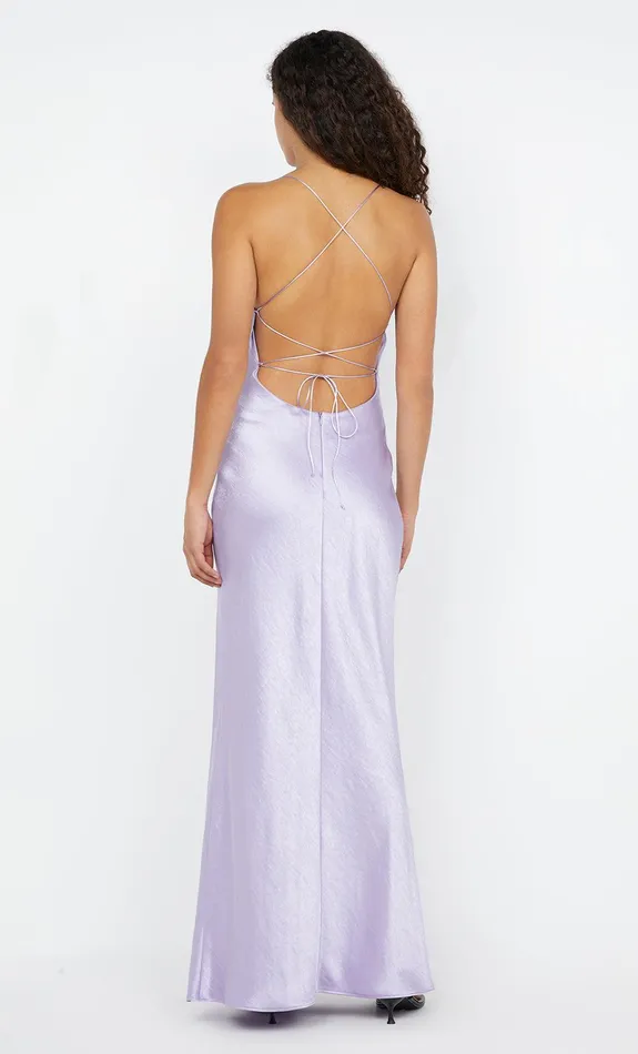 Bec Bridge Event Wear Dresses ALLEGRA TIE MAXI DRESS Lilac 8211 Women