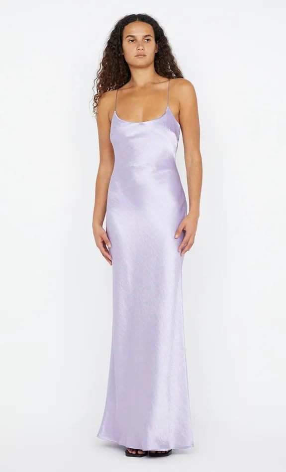 Bec Bridge Event Wear Dresses ALLEGRA TIE MAXI DRESS Lilac 8211 Women