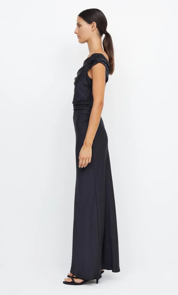 Bec Bridge Event Wear Dresses ETERNITY OFF SHOULDER MAXI Black 8211 Women