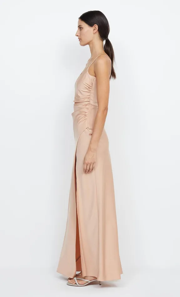 Bec Bridge Event Wear Dresses ETERNITY SCOOP MAXI DRESS Rose Gold 8211 Women