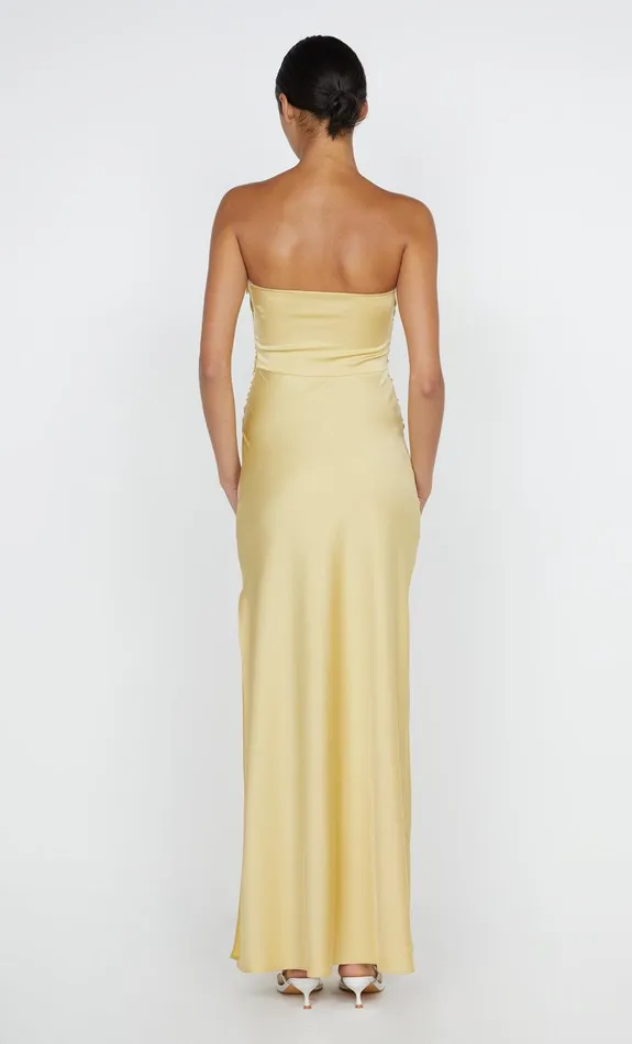 Bec Bridge Event Wear Dresses ETERNITY STRAPLESS MAXI DRESS Citrus 8211 Women