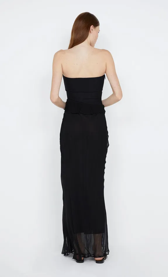Bec Bridge Event Wear Dresses MARESCA STRAPLESS DRESS Black 8211 Women