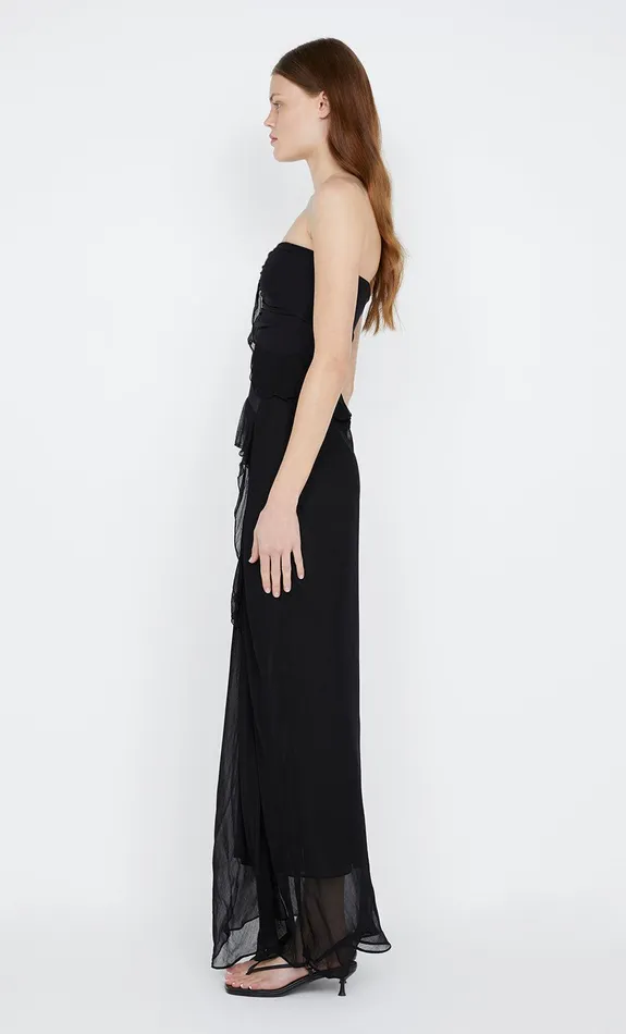 Bec Bridge Event Wear Dresses MARESCA STRAPLESS DRESS Black 8211 Women