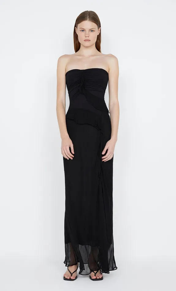Bec Bridge Event Wear Dresses MARESCA STRAPLESS DRESS Black 8211 Women