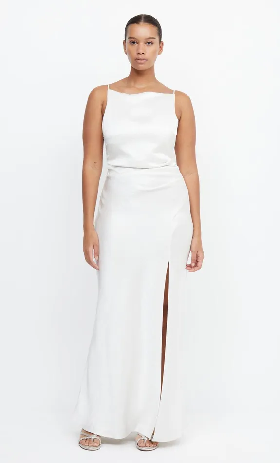 Bec Bridge Event Wear Dresses THE DREAMER MAXI DRESS Ivory 8211 Women