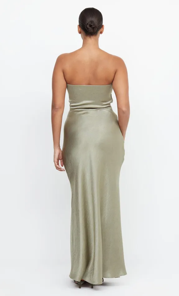 Bec Bridge Event Wear Dresses THE DREAMER STRAPLESS DRESS Sage 8211 Women