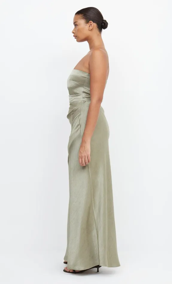 Bec Bridge Event Wear Dresses THE DREAMER STRAPLESS DRESS Sage 8211 Women