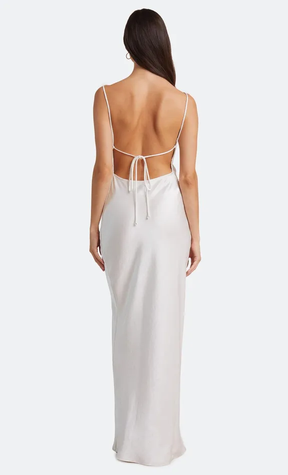 Bec Bridge Event Wear Dresses THE DREAMER TIE DRESS Ivory 8211 Women