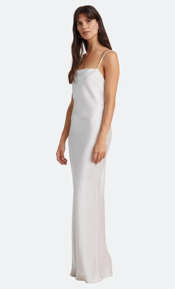 Bec Bridge Event Wear Dresses THE DREAMER TIE DRESS Ivory 8211 Women