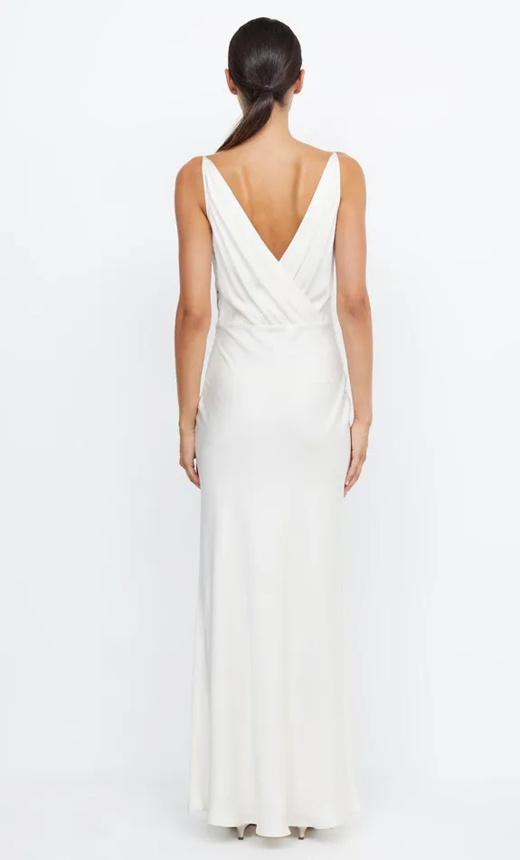 Bec Bridge Maxi Dresses ADORE V MAXI DRESS Cream 8211 Women