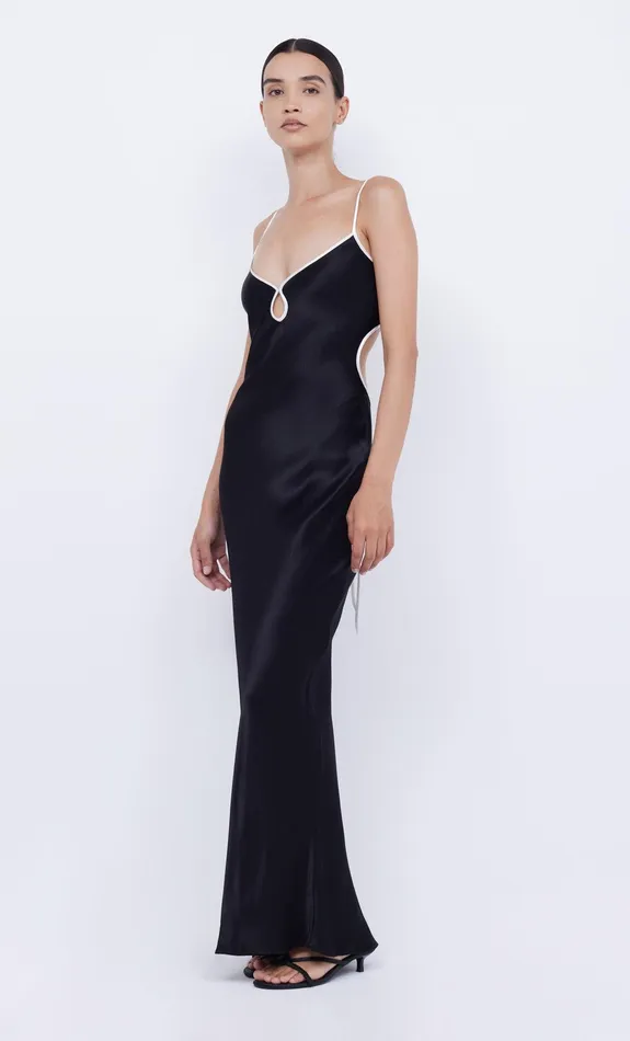 Bec Bridge Maxi Dresses CEDAR CITY MAXI DRESS Blackivory 8211 Women