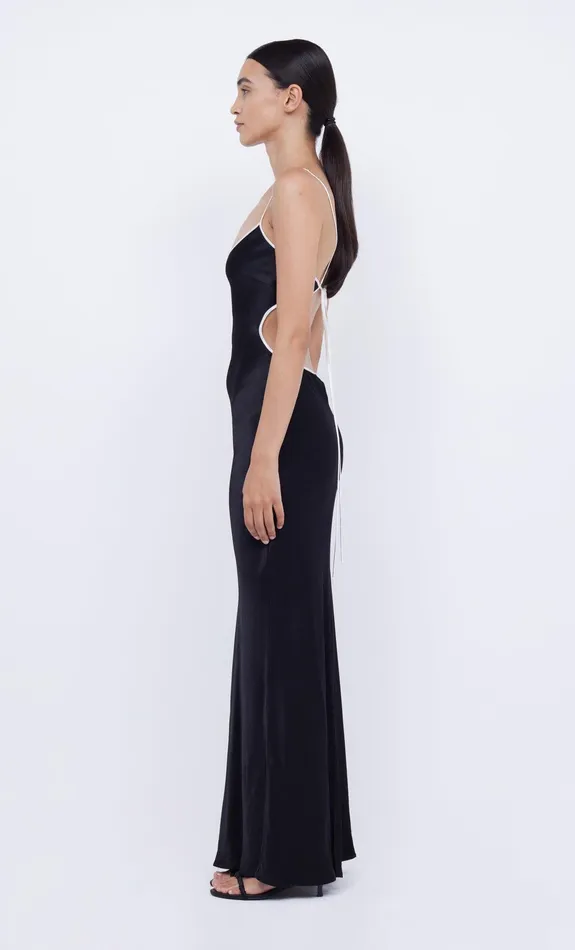 Bec Bridge Maxi Dresses CEDAR CITY MAXI DRESS Blackivory 8211 Women