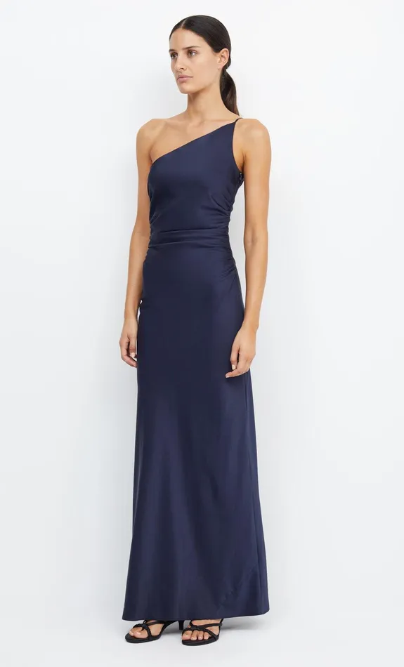 Bec Bridge Maxi Dresses ETERNITY ASYM MAXI DRESS Ink 8211 Women