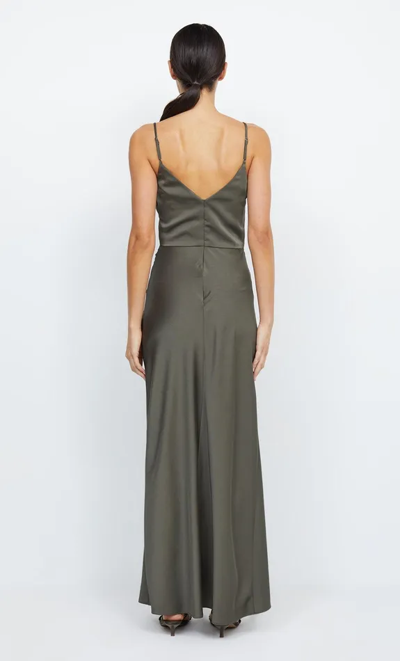 Bec Bridge Maxi Dresses ETERNITY V MAXI DRESS Dark Willow 8211 Women