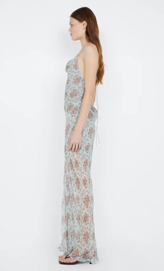 Bec Bridge Maxi Dresses LYLOU MAXI DRESS Juniper Floral 8211 Women