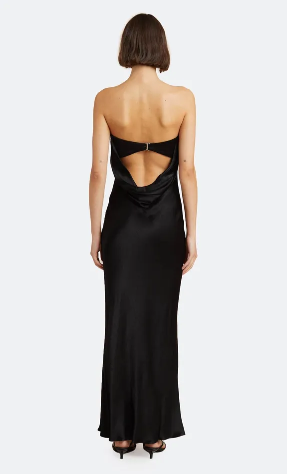 Bec Bridge Maxi Dresses MOON DANCE STRAPLESS DRESS Black 8211 Women