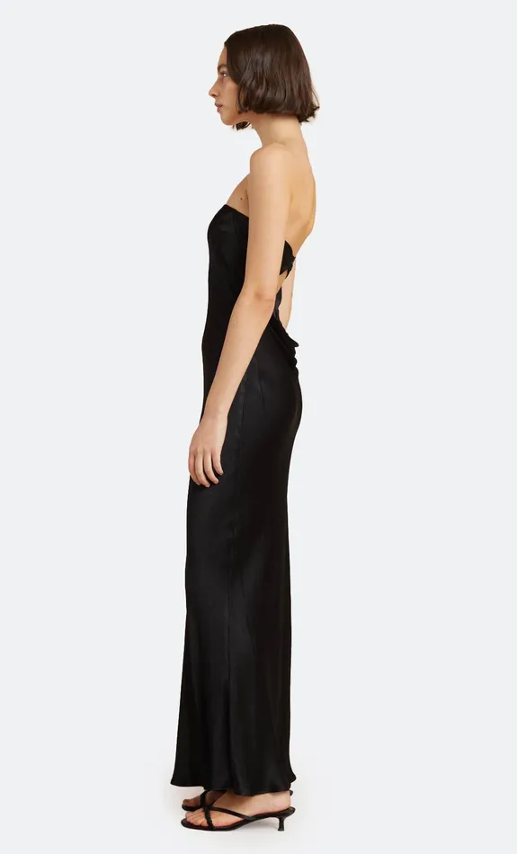 Bec Bridge Maxi Dresses MOON DANCE STRAPLESS DRESS Black 8211 Women