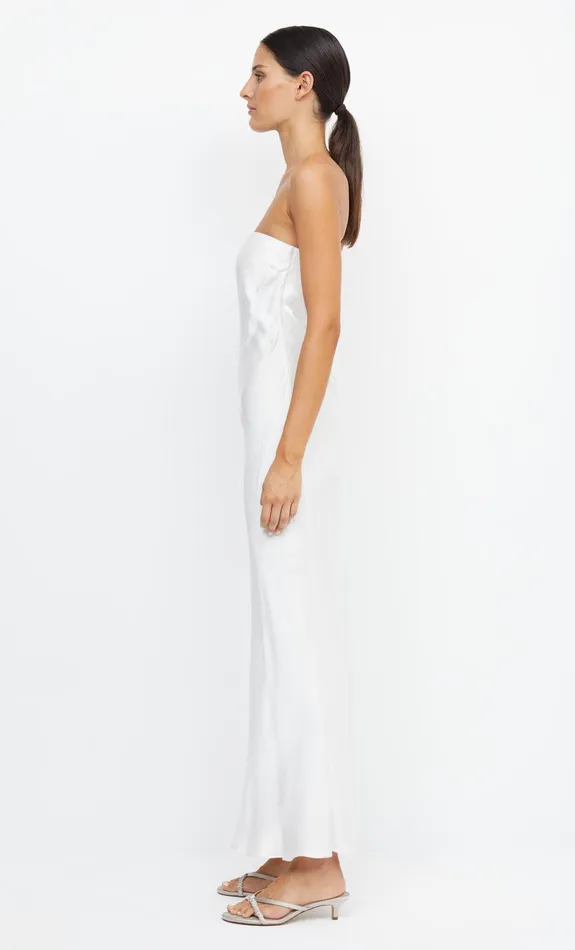 Bec Bridge Maxi Dresses MOON DANCE STRAPLESS DRESS Ivory 8211 Women