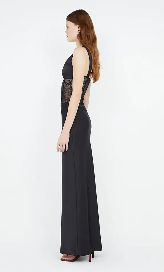 Bec Bridge Maxi Dresses OLIMPIA CORSET DRESS Black 8211 Women
