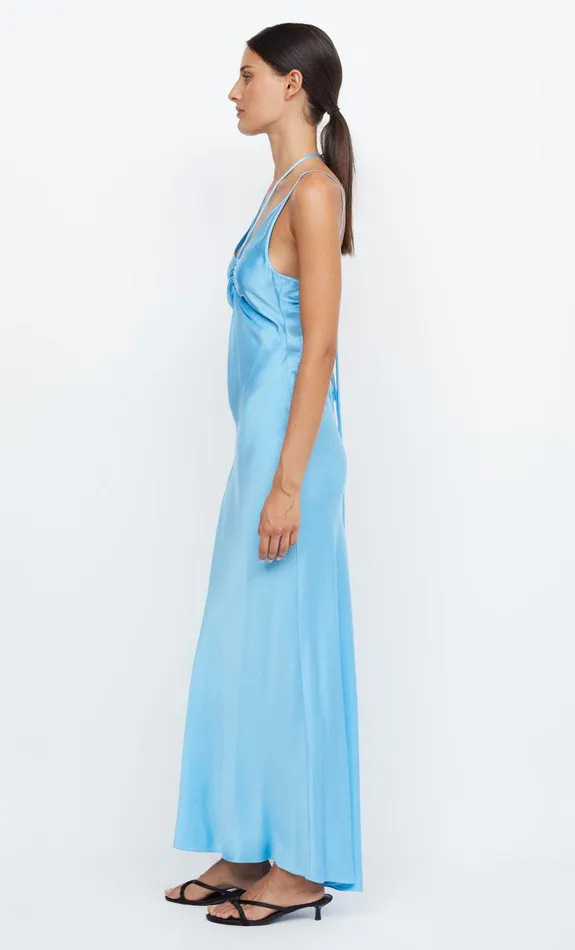 Bec Bridge Maxi Dresses QUINN MAXI DRESS Topaz Blue 8211 Women