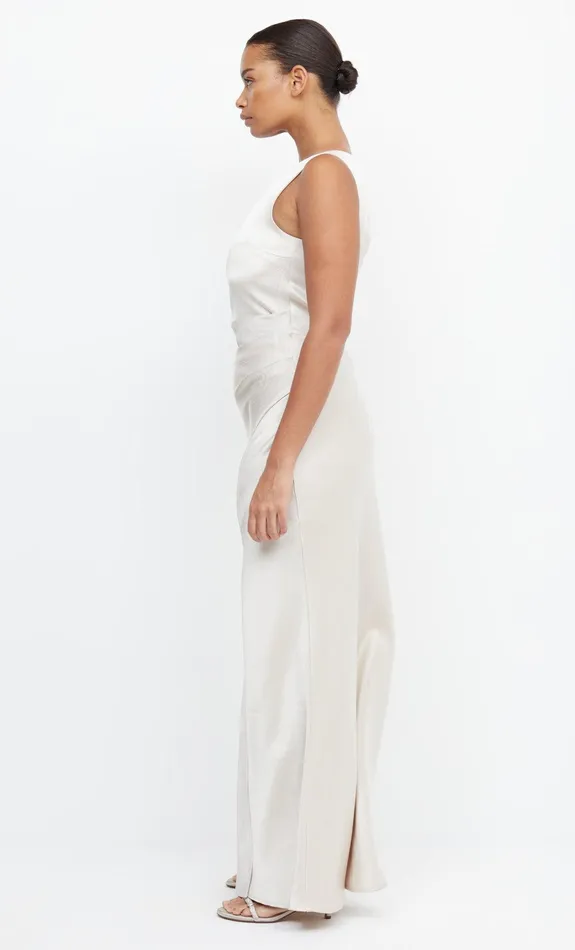 Bec Bridge Maxi Dresses THE DREAMER ASYM DRESS Sand 8211 Women