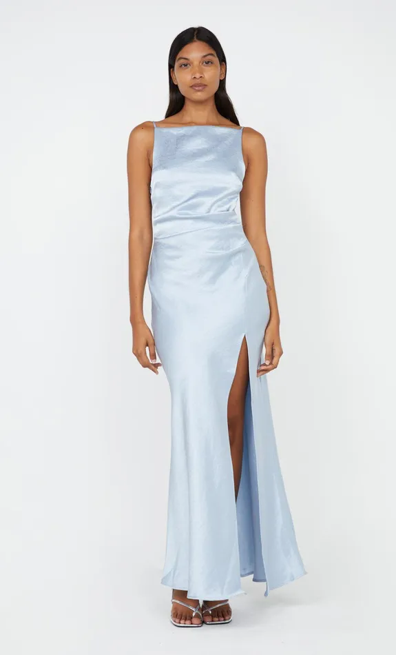 Bec Bridge Maxi Dresses THE DREAMER MAXI DRESS Dusty Blue 8211 Women