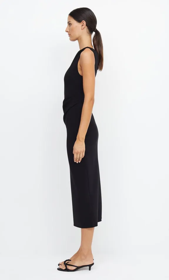 Bec Bridge Midi Dresses BE MINE ASYM DRESS Black 8211 Women