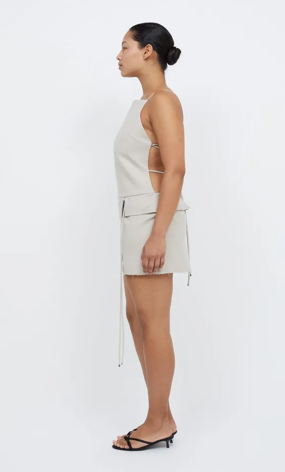 Bec Bridge Mini Dresses HEIDI MINI DRESS Bone 8211 Women
