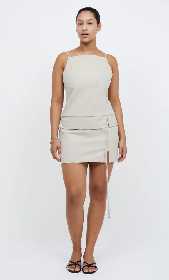 Bec Bridge Mini Dresses HEIDI MINI DRESS Bone 8211 Women