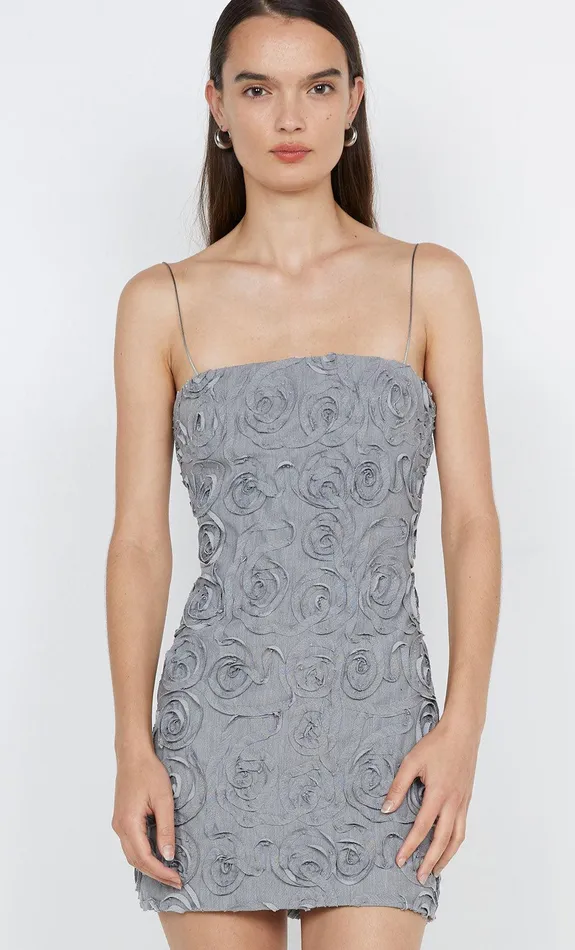Bec Bridge Mini Dresses LOTTY MINI DRESS Pebble Grey 8211 Women