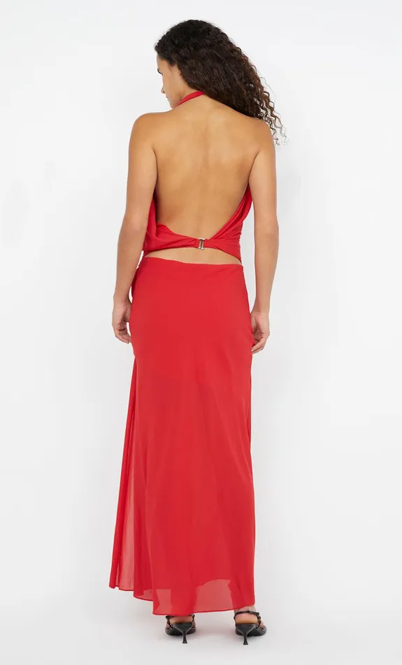 Bec Bridge Prom Dresses CLARICE DRAPE DRESS Rouge 8211 Women