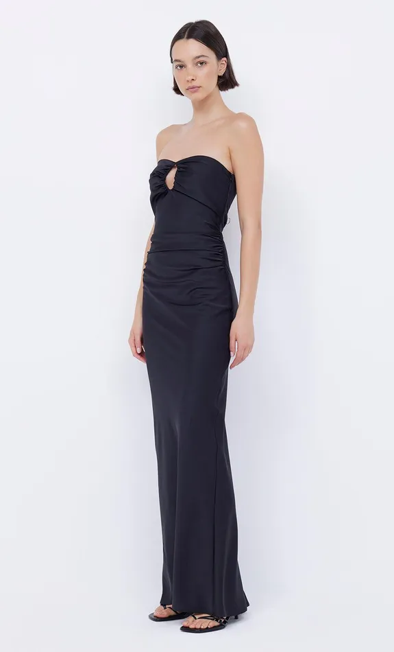 Bec Bridge Prom Dresses EMILIA STRAPLESS DRESS Black 8211 Women