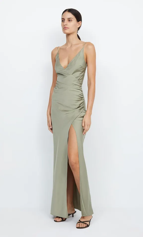 Bec Bridge Prom Dresses ETERNITY V MAXI DRESS Sage 8211 Women
