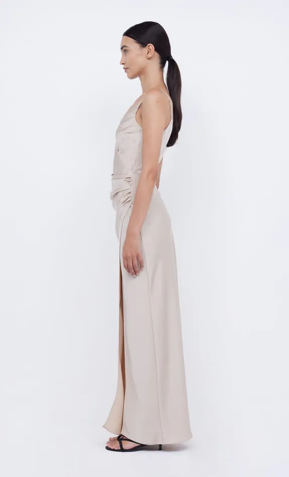 Bec Bridge Prom Dresses ETERNITY V MAXI DRESS Sand 8211 Women