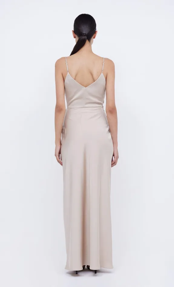 Bec Bridge Prom Dresses ETERNITY V MAXI DRESS Sand 8211 Women