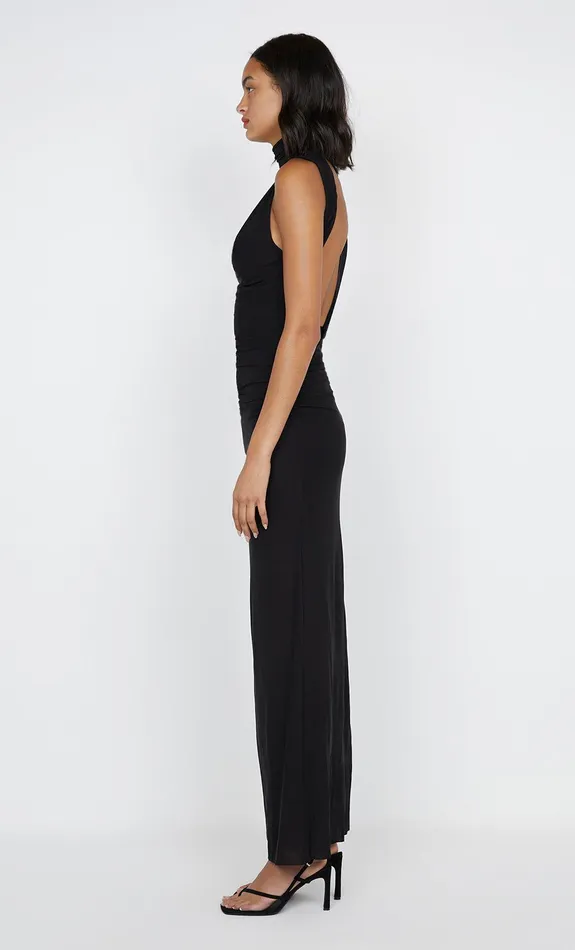 Bec Bridge Prom Dresses GIGI HIGH NECK DRESS Black 8211 Women