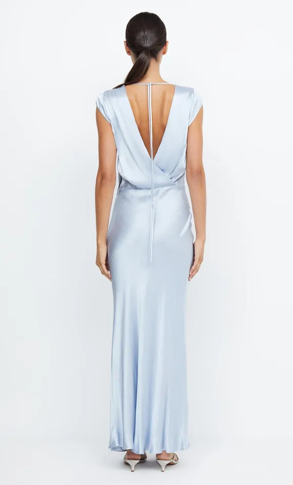 Bec Bridge Prom Dresses MOON DANCE MAXI DRESS Dusty Blue 8211 Women
