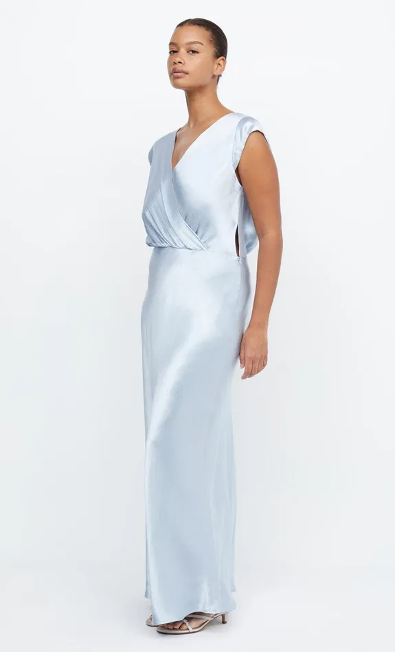 Bec Bridge Prom Dresses MOON DANCE MAXI DRESS Dusty Blue 8211 Women