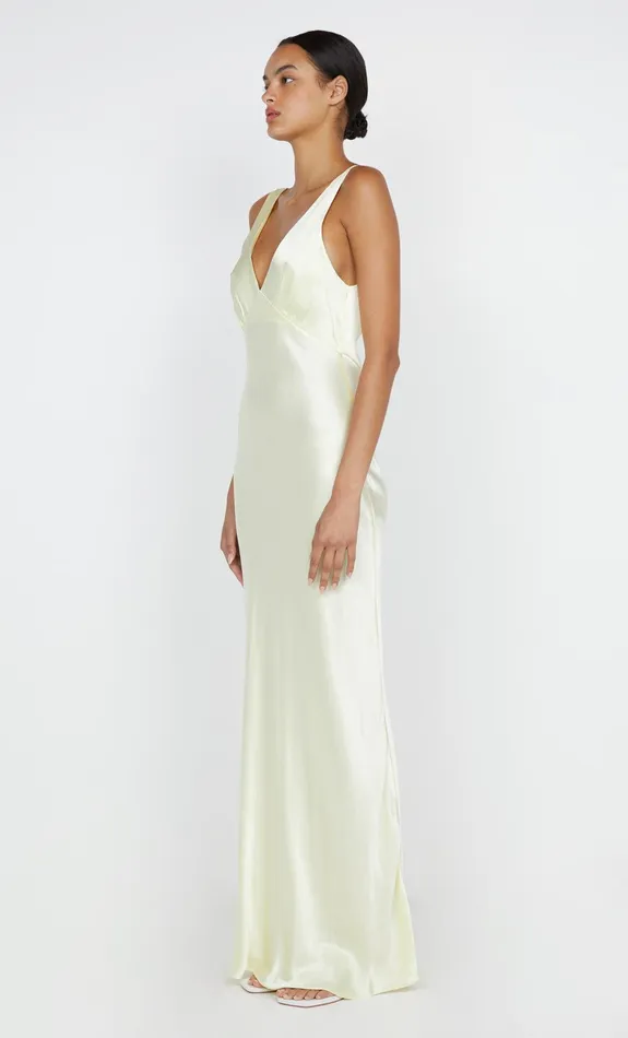 Bec Bridge Prom Dresses MOON DANCE VERONA DRESS Ice Yellow 8211 Women