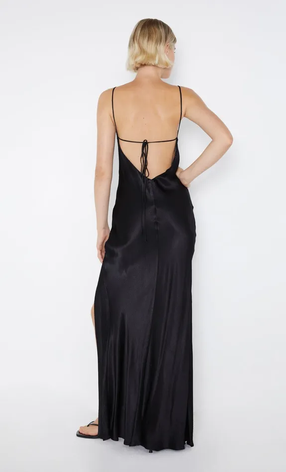 Bec Bridge Prom Dresses REN SPLIT MAXI DRESS Black 8211 Women
