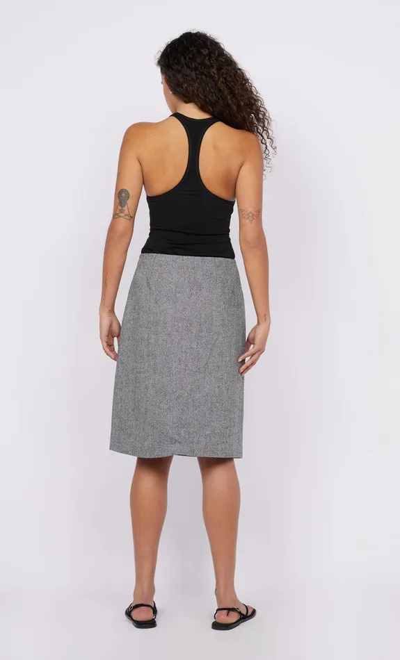 Bec Bridge Skirts AYEN MIDI SKORT Charcoal 8211 Women