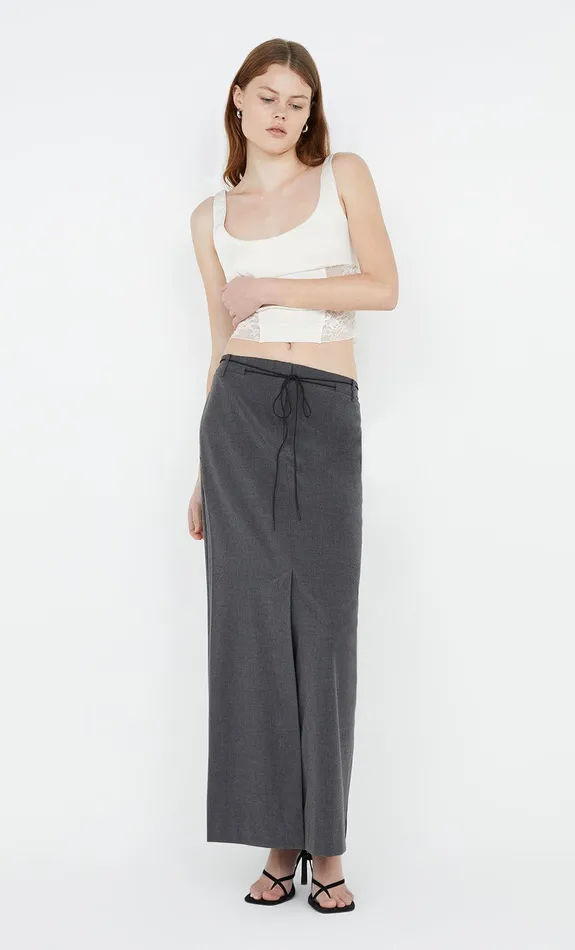 Bec Bridge Skirts NAIDA PANEL SKIRT Charcoal 8211 Women