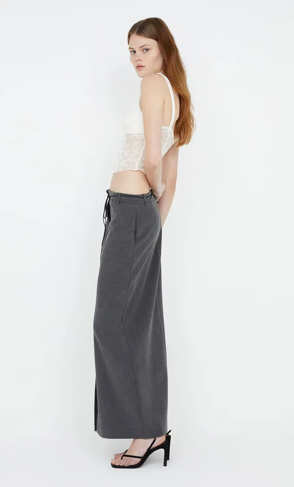 Bec Bridge Skirts NAIDA PANEL SKIRT Charcoal 8211 Women
