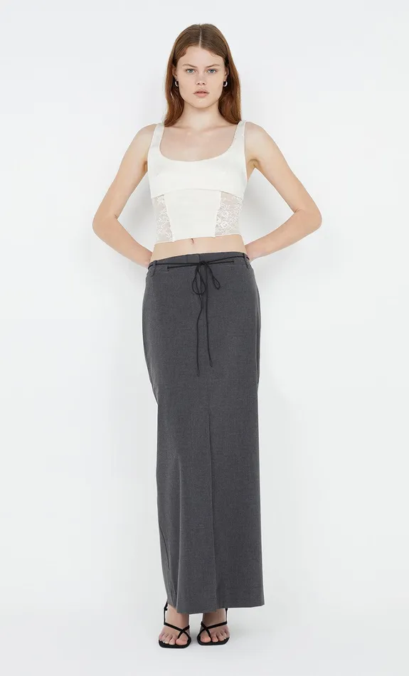 Bec Bridge Skirts NAIDA PANEL SKIRT Charcoal 8211 Women