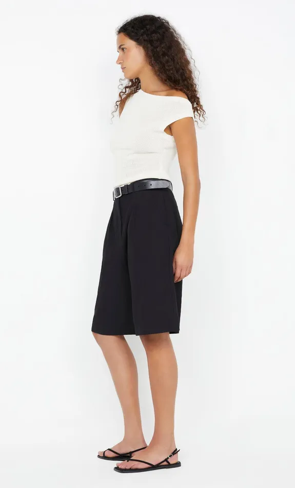 Bec Bridge Tops ELANAH KNIT ASYM TOP White 8211 Women