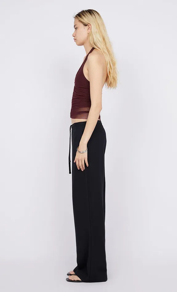 Bec Bridge Tops ESSIE HALTER TOP Deep Plum 8211 Women