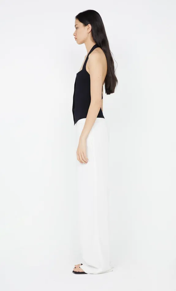 Bec Bridge Tops ILORA KNIT HALTER TOP Black 8211 Women