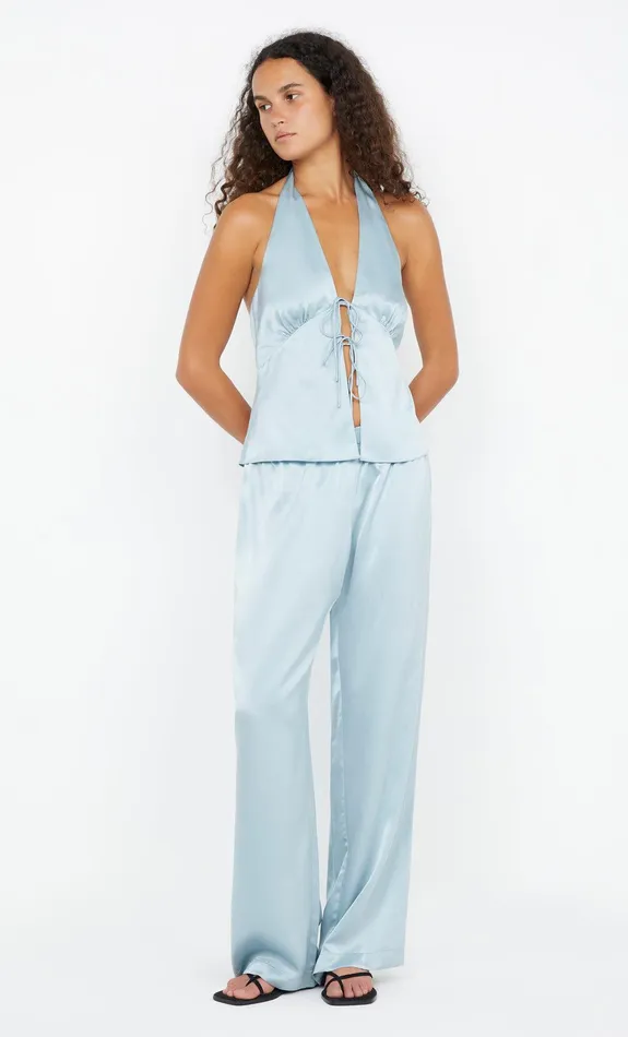 Bec Bridge Tops KAIA HALTER TOP Duck Egg 8211 Women